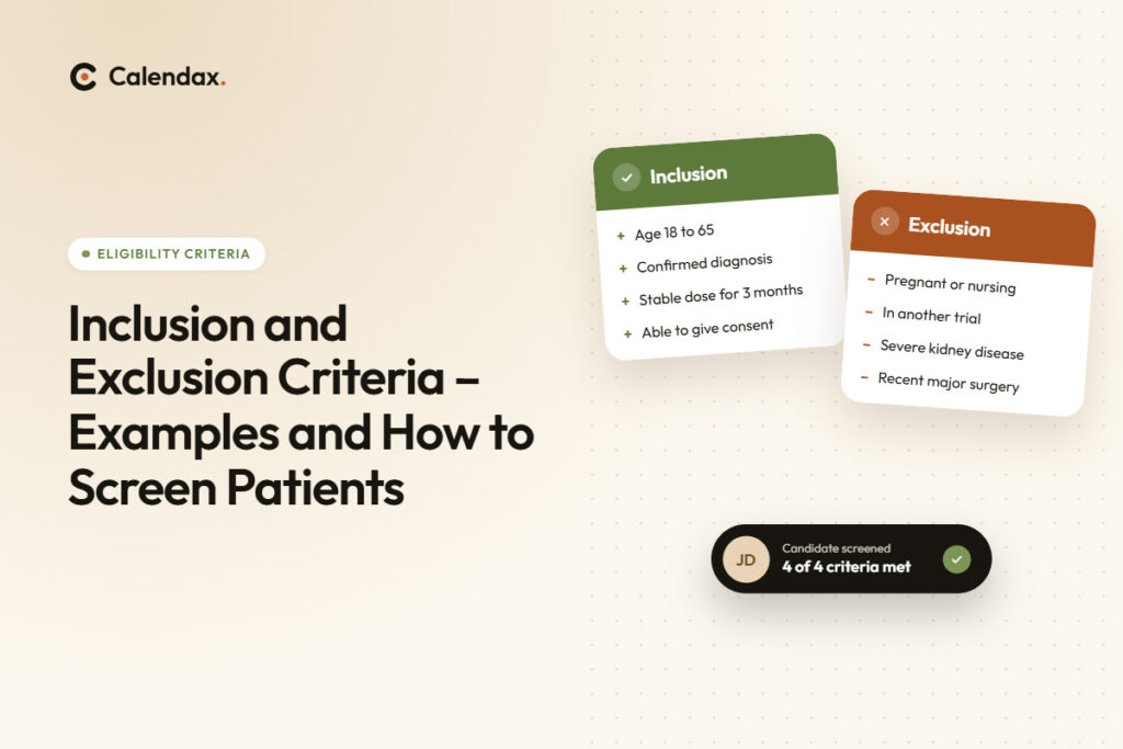 Inclusion and Exclusion Criteria: Examples and How to Screen Patients